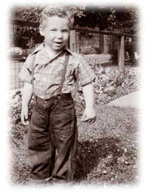 David George Gordon as a child